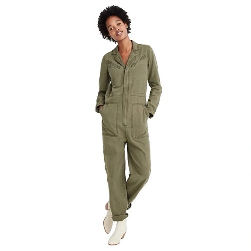 Madewell Flight Suit Coverall Jumpsuit - Picture 1 of 6